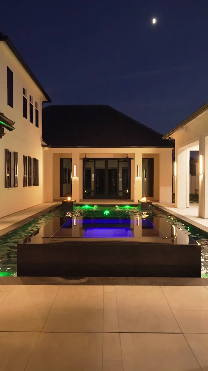 Custom pool and patio build